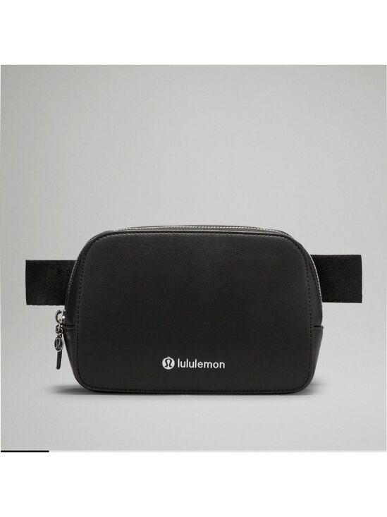 lululemon athletica Handbags - Lululemon-Everywhere belt bag- Black Cactus leather-1L-NWT